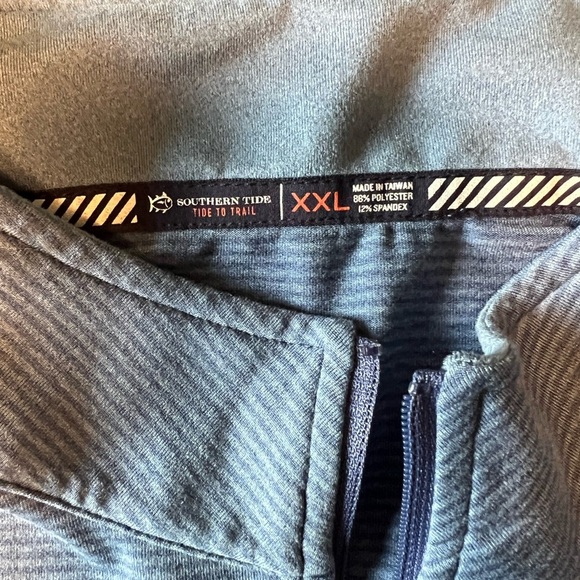 Southern Tide 1/4 zip men’s pullover long sleeve. Size XXL. - Picture 3 of 7